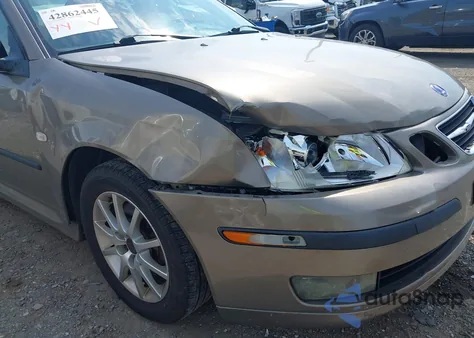 2004 Saab 9-3 Arc z USA, uszkodzony, nr VIN YS3FD45Y341018831